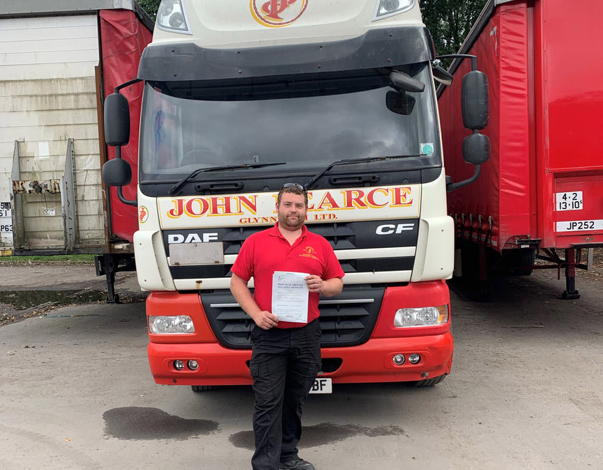Congratulations to Steve Brooks on passing his class 2 test!